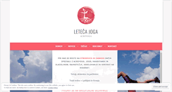 Desktop Screenshot of letecajoga.org